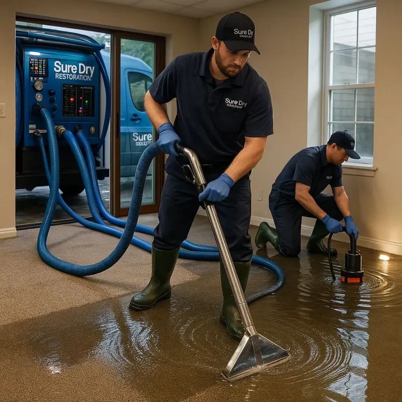 Water Extraction and Removal process in Crosby, ND
